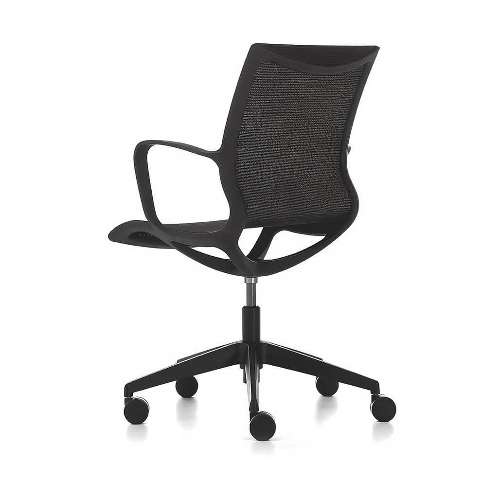 M1 taskchair, frame black, mesh black