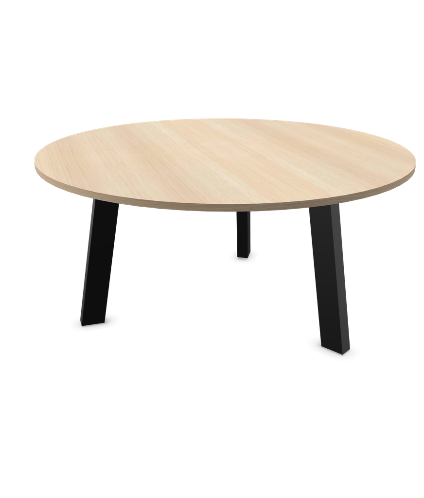 Hybrid meeting table round