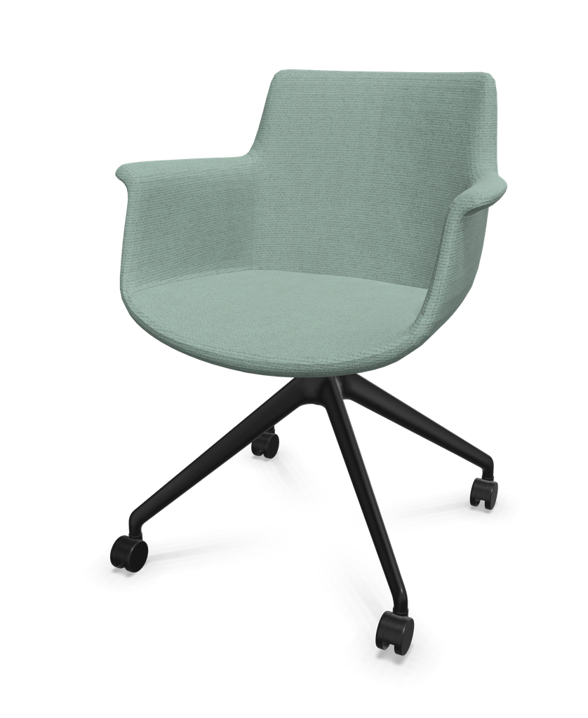 York Swivel chair with wheels