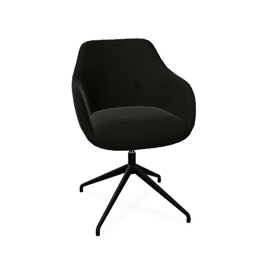 Rome Chair 
Swivel (Range: 78 - Mistral | Colour: 502 | Priceclass: Fabric range 1 | Frame colour: Black)