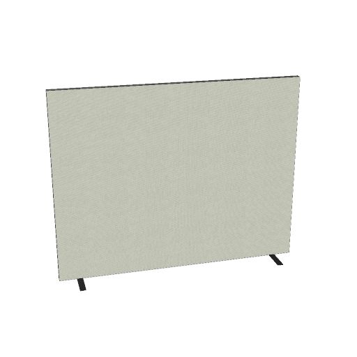 myscreen 140h x 180b cm (Model: Vaste voet | Akoestische vulling: Akoestische vulling | Framekleur : Zwart | Stoffering : 75 - Rhapsody | Stof Kleur: 903 | Prijsklasse: Stofgroep 1)