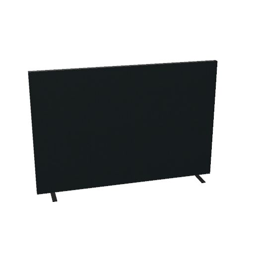 myscreen 120h x 180w cm (Model: Vaste voet | Akoestische vulling: Akoestische vulling | Framekleur : Zwart | Stoffering : 88 - Harmony | Stof Kleur: 800 | Prijsklasse: Stofgroep 1)