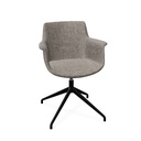 York Chair Swivel (Range: 4 - Harmony | Colour: 803 | Priceclass: Fabric range 1 | Frame colour: Black)