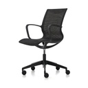 M1 taskchair, frame black, mesh black