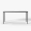 aera table, 4 legs, black