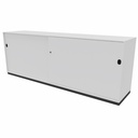 2-store armoire portes coulissantes 200x72x45 blanc